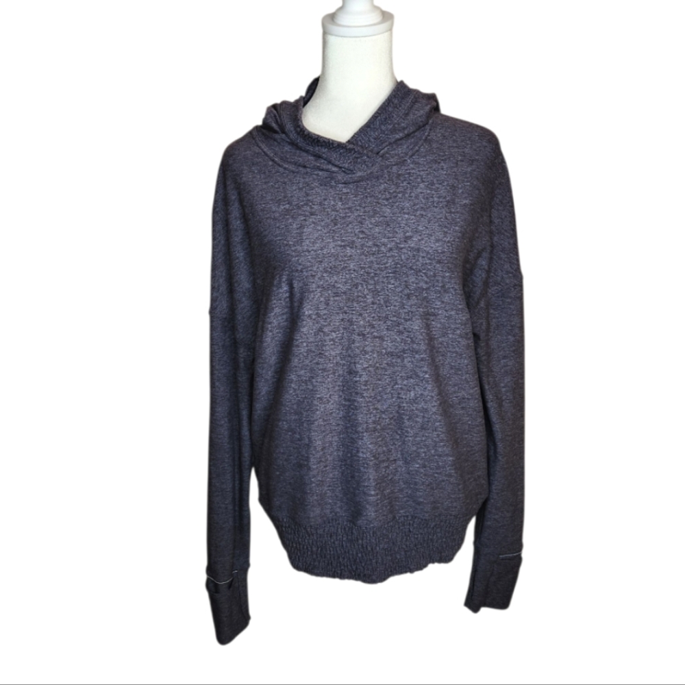 Lululemon Lead The Pack Hoodie Charcoal Gray Size 6